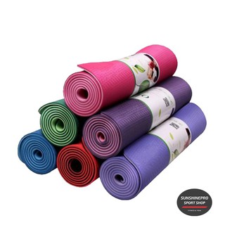 Thảm Yoga TPE Cao Cấp Chống Trượt 6MM - 8MM, Bền, Đẹp