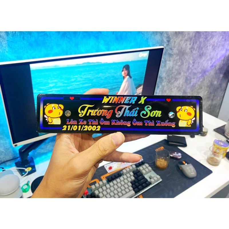 🔥BẢNG TÊN XE IN THEO YÊU CẦU🔥