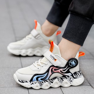 Giày Thể Thao Phối Lưới Dành Cho Bé Trai Size 27-36