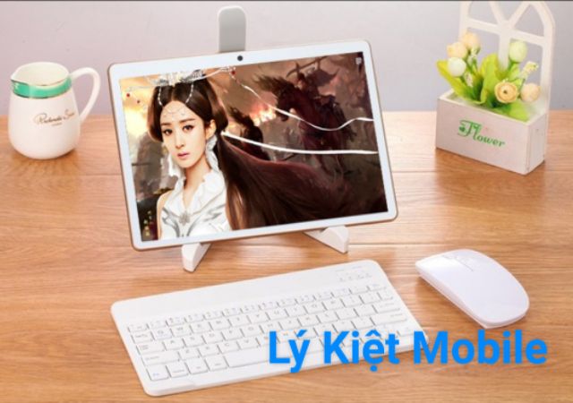 [Mã 151ELSALE hoàn 7% đơn 300K] Máy tính bảng laptop As888 tặng bao da bàn phím chuột bluetooth ram 6g | BigBuy360 - bigbuy360.vn
