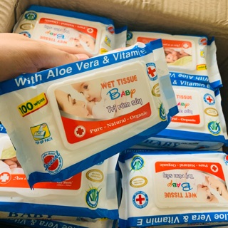 GIẤY ƯỚT BABY THIÊN PHÚC ALOE VERA - VITAMIN E