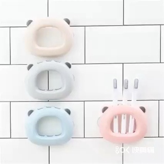 Giá treo bàn chải dán tường