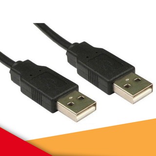Dây usb 2 đầu đực đen dài 70cm