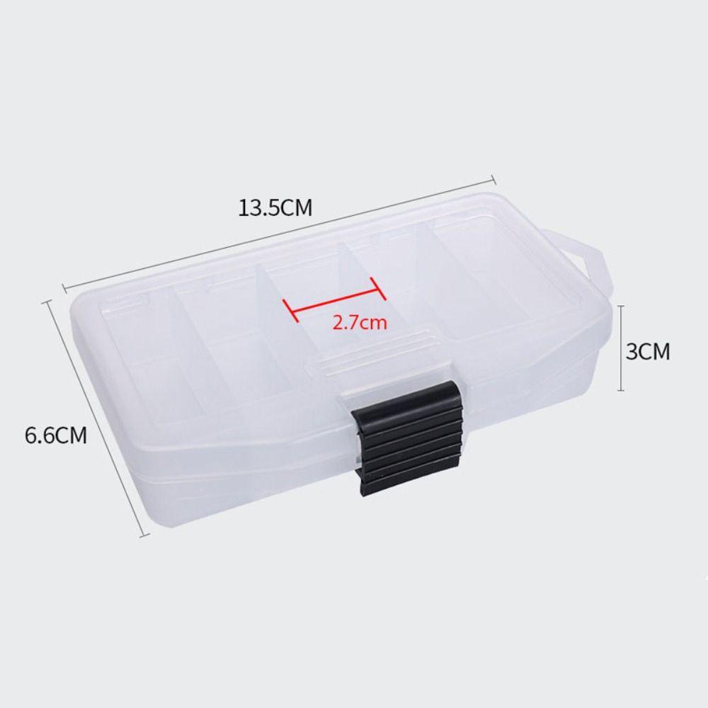 LLOYD Hộp Cứng 5 Ngăn Đựng Mồi Câu Cá 5 Ngăn Tiện Dụng