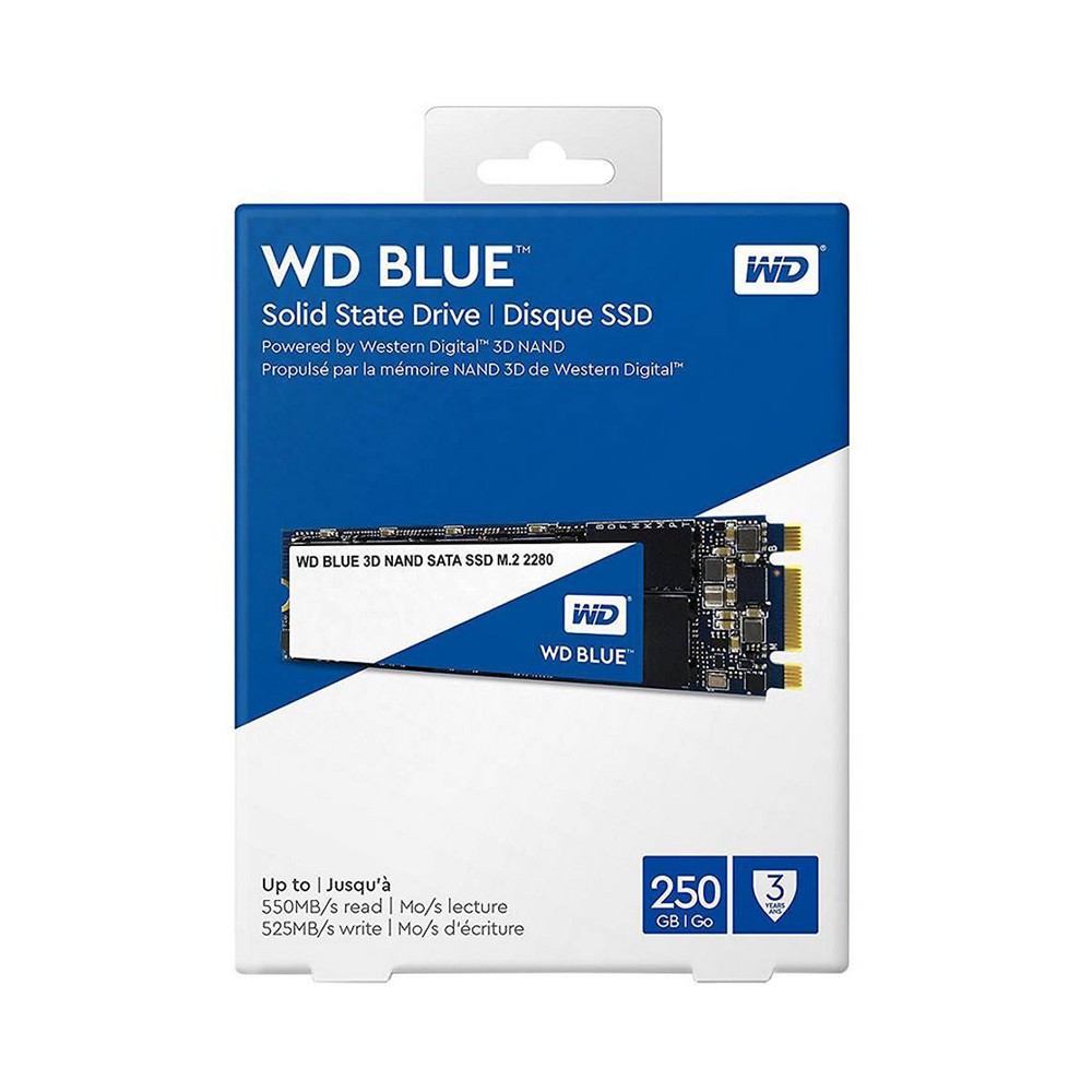 Ổ cứng SSD Western Digital WD Blue 250GB M.2 2280 SATA 3-WDS250G2B0B