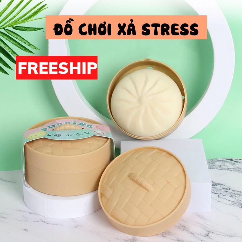  Đồ Chơi Giảm Stress, Bánh Bao Bóp Co Giãn An Toàn Cho Trẻ COCA T