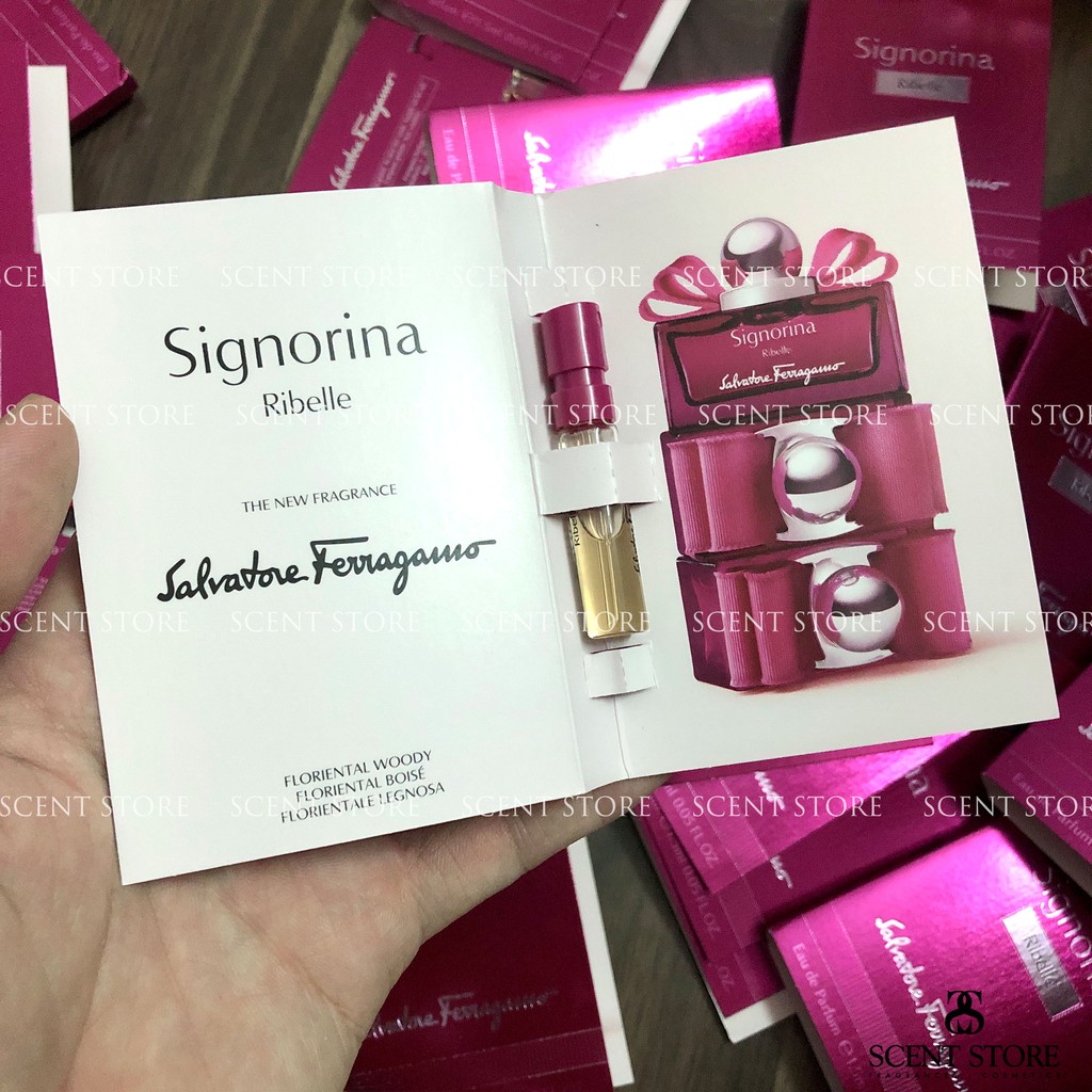 Scentstorevn - Vial chính hãng nước hoa Salvatore Ferragamo Signorina Ribelle