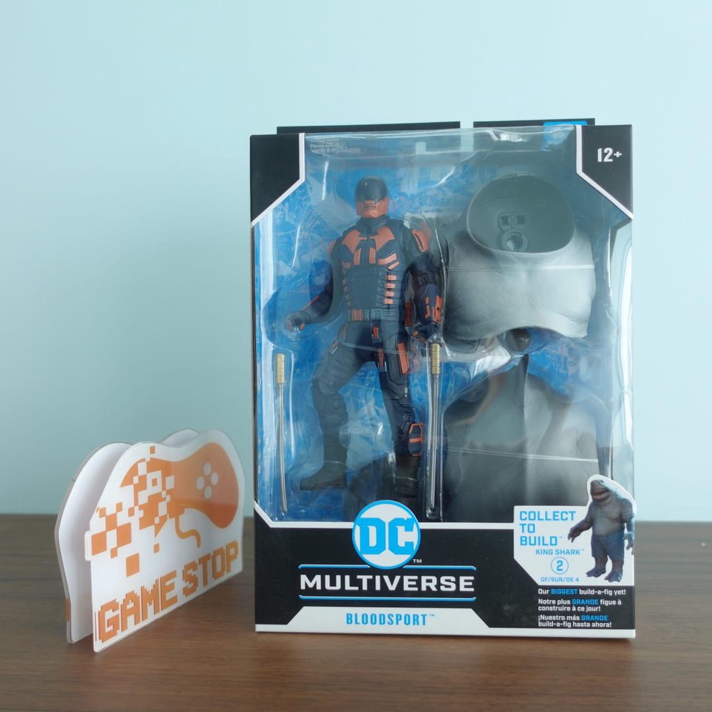 Mô hình DC Multiverse Bloodsport 18cm The Suicide Squad McFarlane Mô hình có khớp Nhựa PVC, ABS Chính hãng Mỹ DCMF52