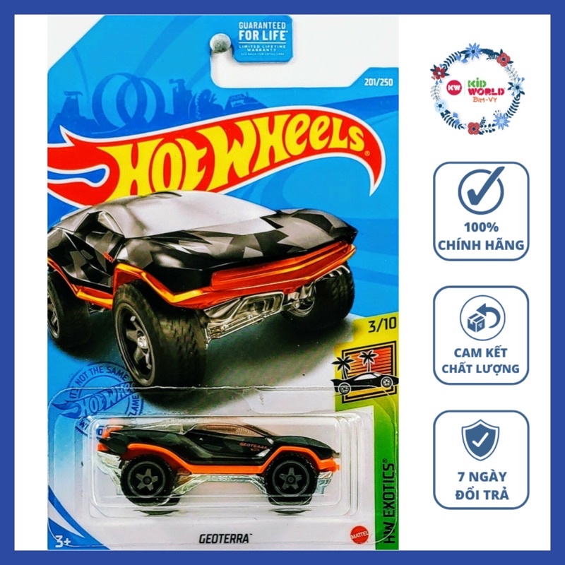 Xe mô hình Hot Wheels basic Geoterra GTC04, 40K.