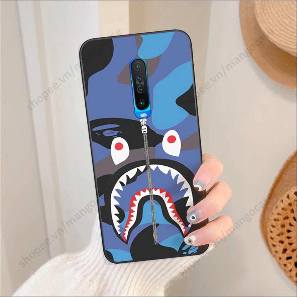 Ốp lưng điện thoại Xiaomi Redmi K30 / Redmi K30 5G drew, kaws, bape cao cấp, vỏ ốp rẻ đẹp