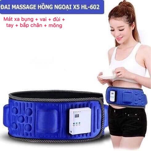 Đai rung x5 đánh mỡ bụng máy rung giảm mỡ đùi - massage bụng mỡ giảm cân hiệu quả máy rung hỗ trợ giảm cân tan mỡ