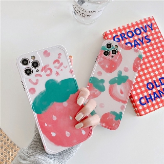Ốp iPhone Dâu Tây iPhone 7/8/7Plus/8Plus/X/Xs Max/11/11 Pro/11 Pro Max - ốp iphone