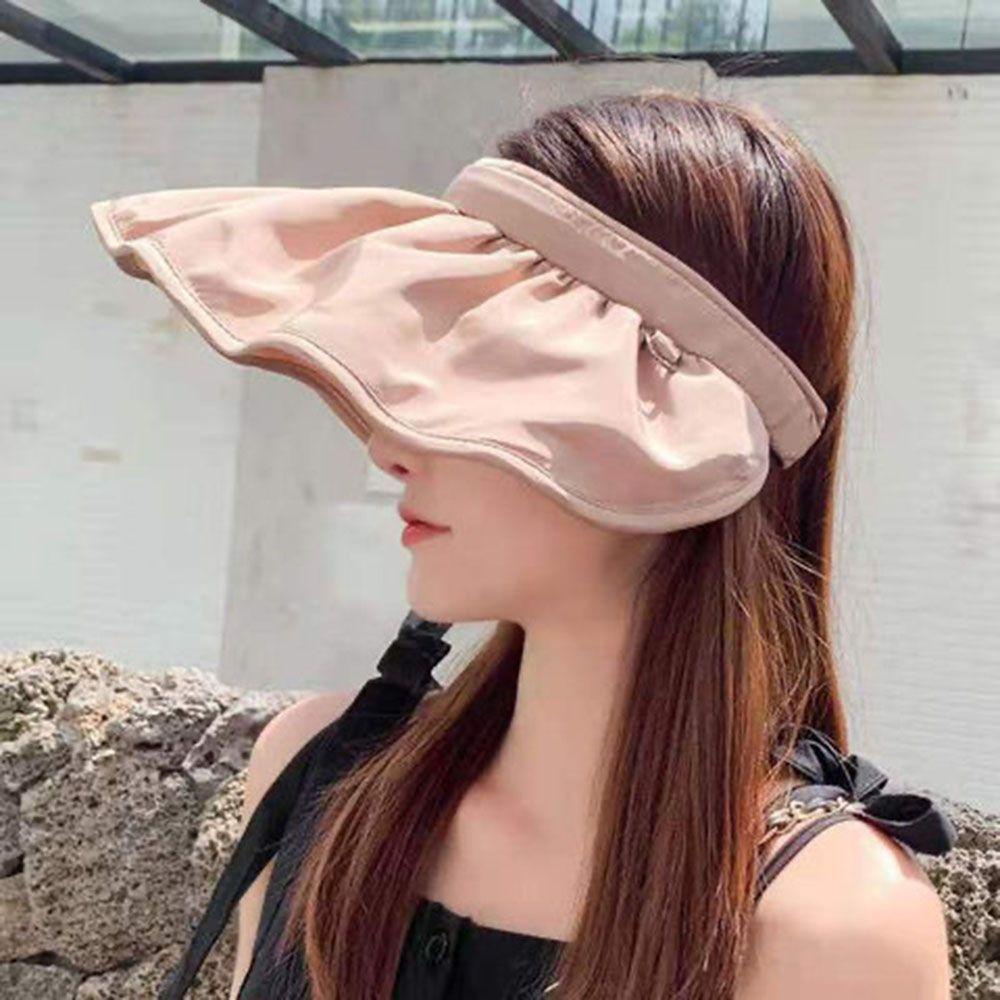 Mũ Tai Bèo Chống Nắng Chống Tia UV Có Thể Gấp Gọn Tiện Dụng Cho Nữ