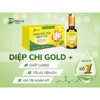 Sỉ 10 tinh dầu tỏi diệp chi gold+