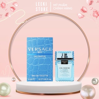 Nước hoa mini nam chính hãng versace man eau fraiche edt 5ml