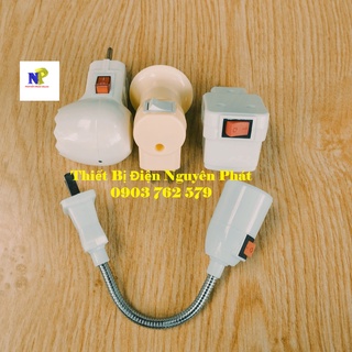 [PIPO] Đuôi Đèn Liền Phích Có Công Tắc - Hàng Tốt