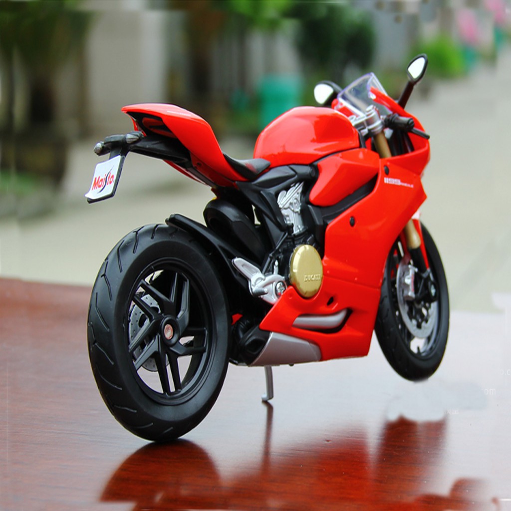 Mô hình xe mô tô Ducati 1199 tỉ lệ 1/12