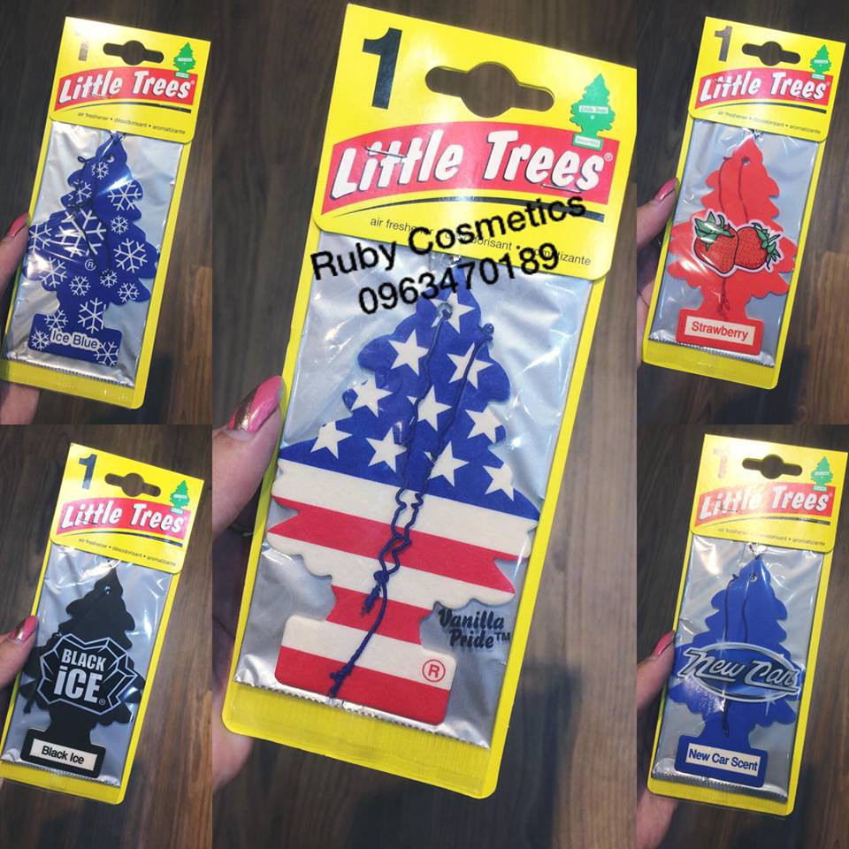 Thông Thơm Little Trees USA - Khử Mùi, Thơm Phòng, Tủ Quần Áo, Xe Hơi