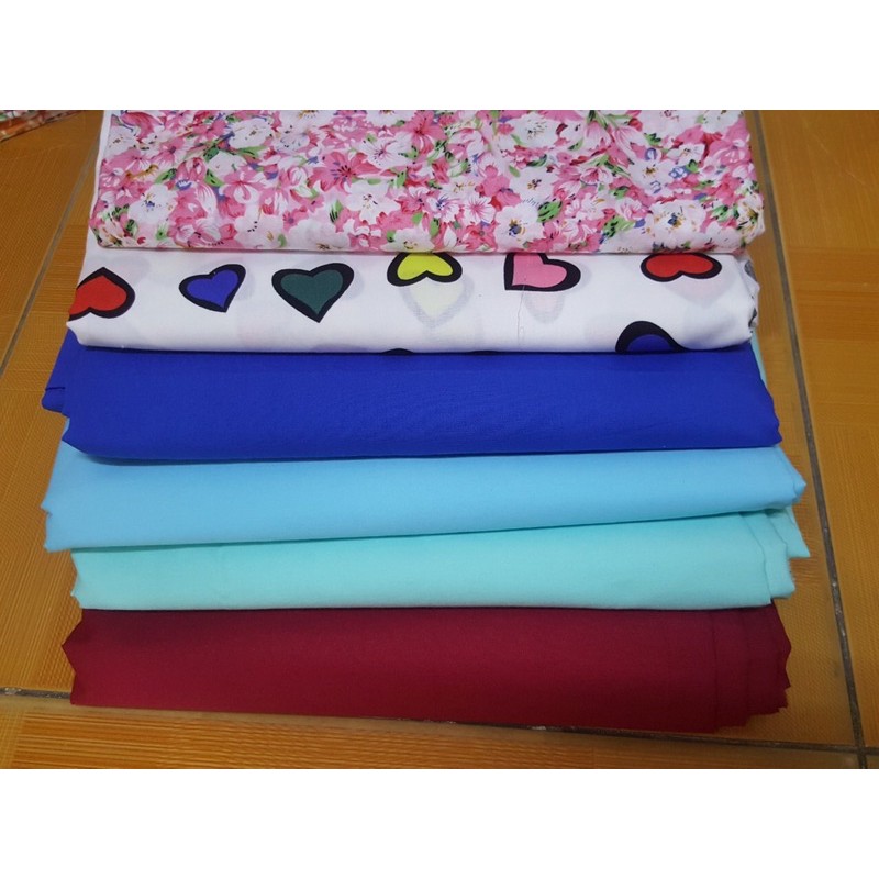 Vải thô hoa 2m5×1m5