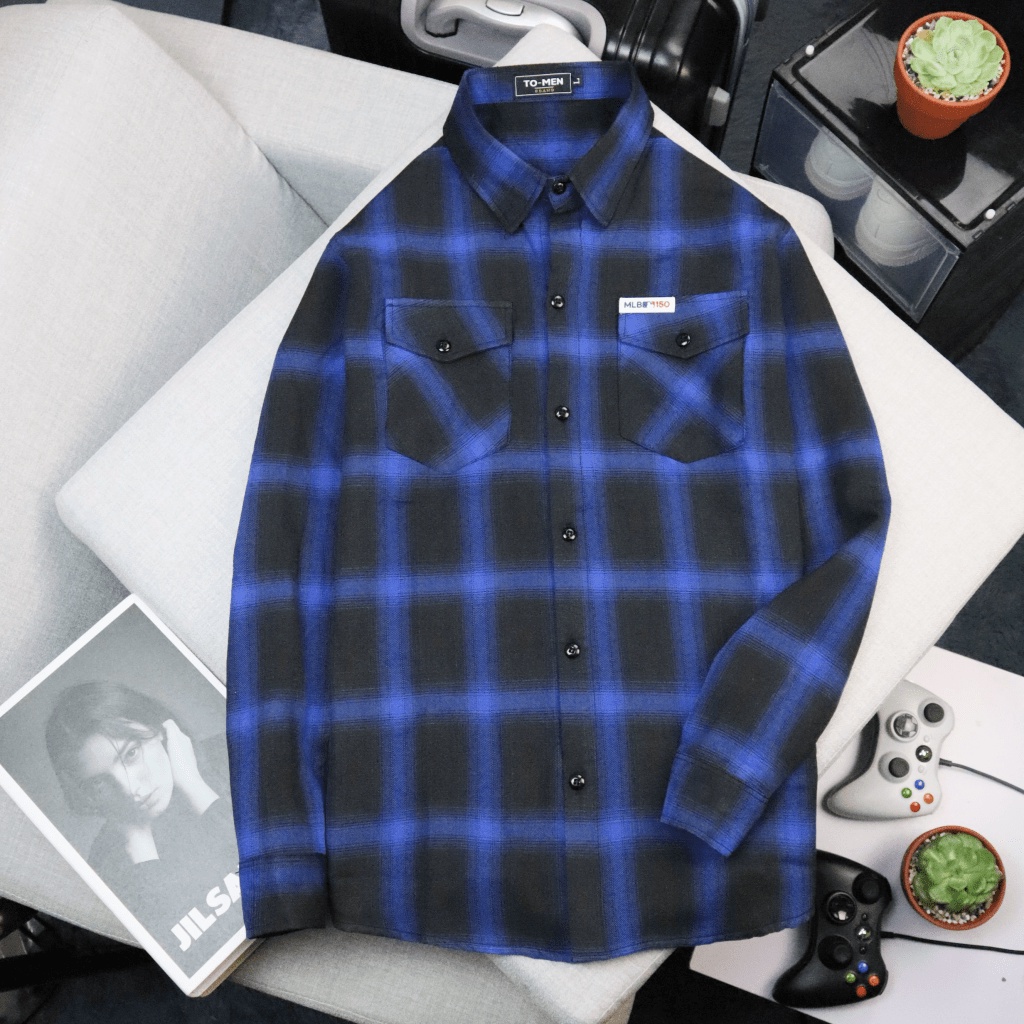 (HCM) ÁO SƠ MI NAM CARO DÀI TAY PHONG CÁCH BOY PHỐ - SIÊU XỊN , THỜI TRANG NAM ĐẲNG CẤP CHO CÁC BẠN TRẺ KME FASHION