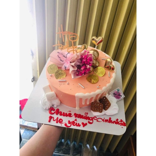 Sỉ hoa mini trang trí bánh kem, hộp quà size 11-12cm