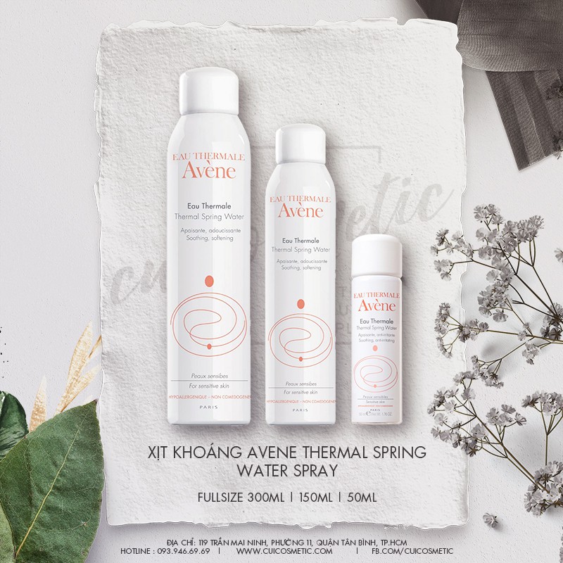 Xịt khoáng Avene Thermal Spring Water Spray