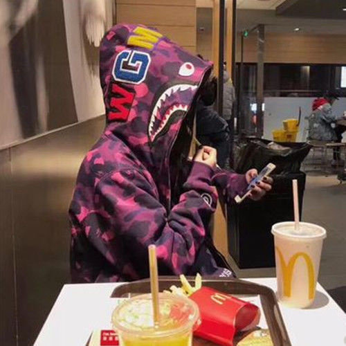 Áo Hoodie Họa Tiết Rằn Ri Phong Cách Hiphop Cá Tính Cho Cặp Đôi Size S-2Xl