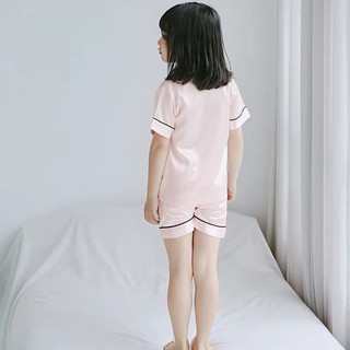 Bộ Ngủ Lụa Pijama cộc tay Mầm Store