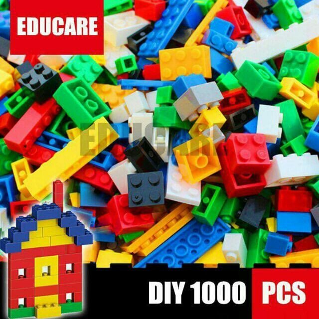 Bộ Lego xếp hình 1000 miếng xuất Úc cho bé tha hồ sáng tạo