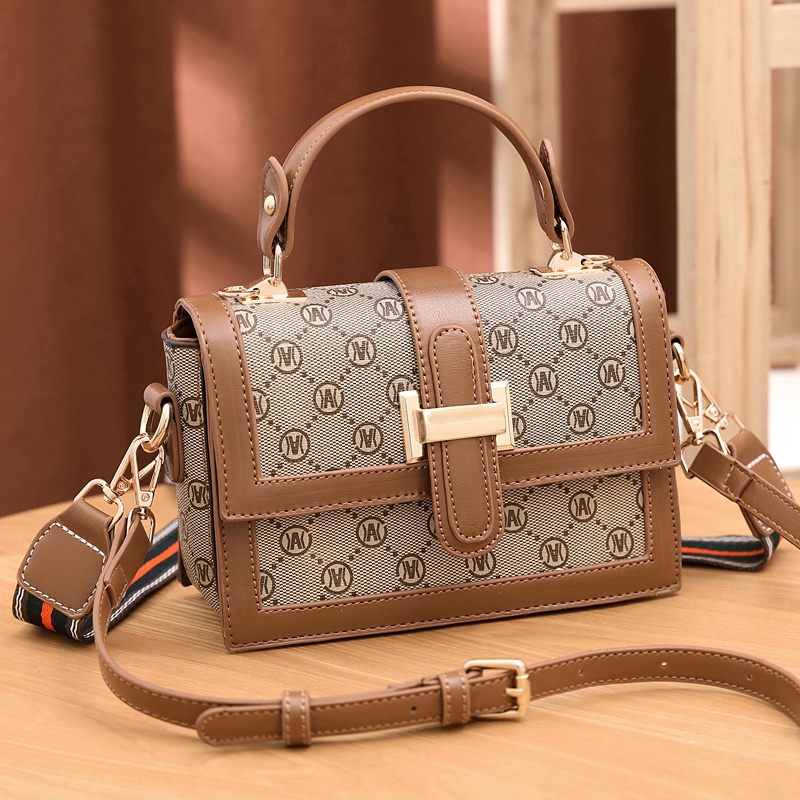 Túi Đeo Vai Hình Vuông Cỡ Nhỏ Phong Cách Hàn Quốc Cổ Điển Thời Trang Chất Lượng Cao Cho Nữ