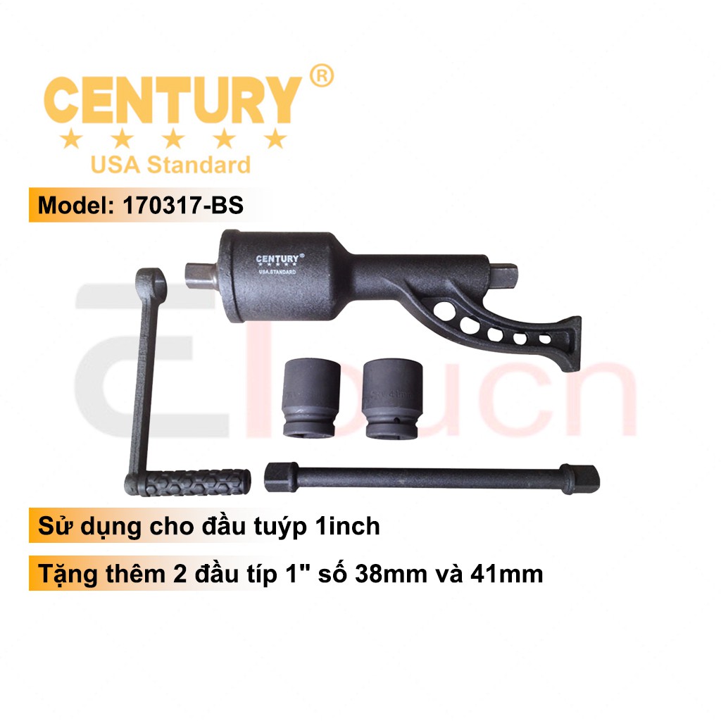 Bộ Tăng Lực Mở Bánh Xe Tải 1 Inch Century - 170317-BS