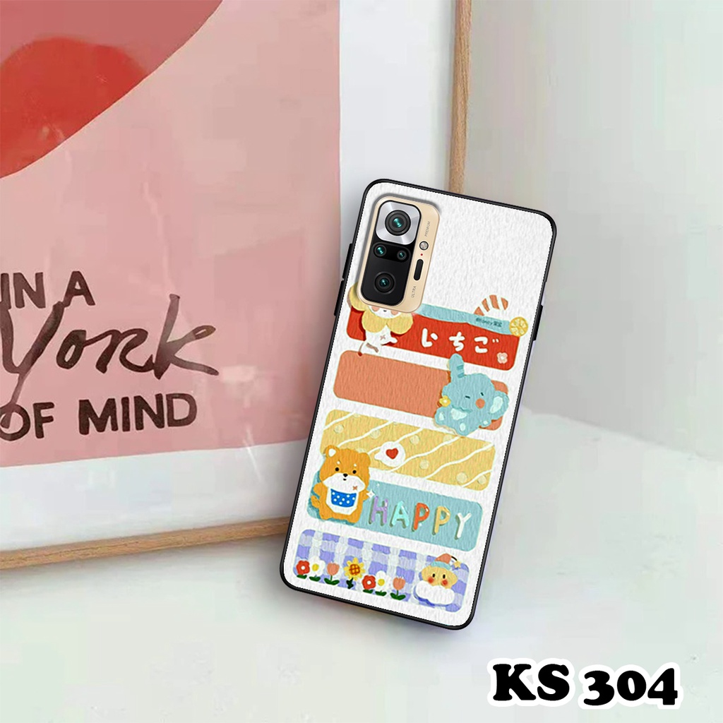 Ốp lưng Xiaomi Redmi Note 10 - Redmi Note 10S - Redmi Note 10 5G - Redmi Note 10 Pro - Ốp in hình gấu &amp; thỏ
