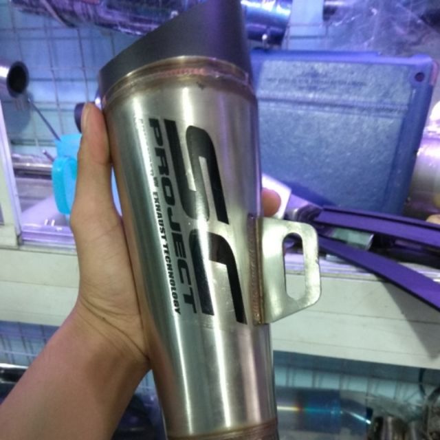 Pô xe may sc xéo (chưa có cổ pô)