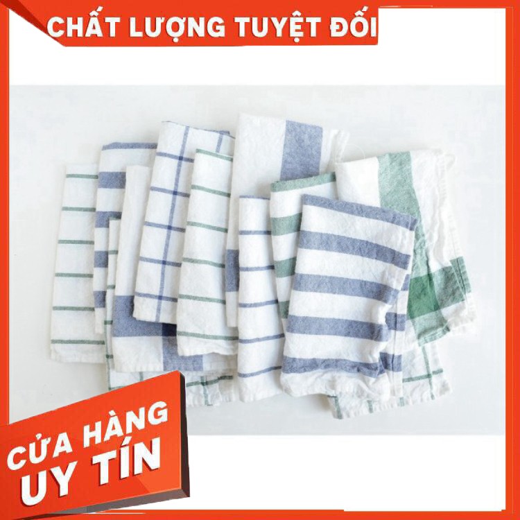 [ Hàng Chính Hãng ] Bộ 4 khăn lau bát Ikea Elly 65 x 50 cm