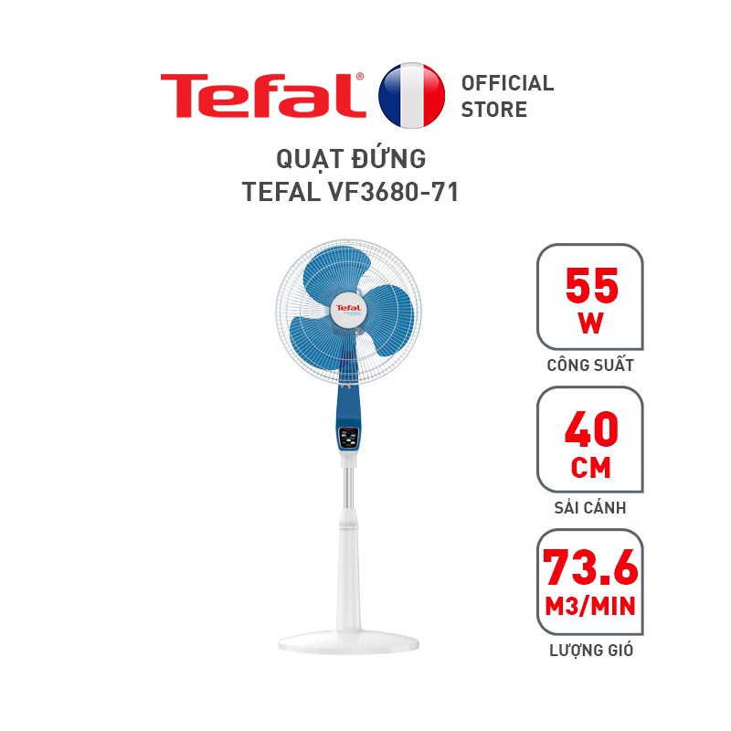 Quạt đứng Tefal VF3680-71 55W