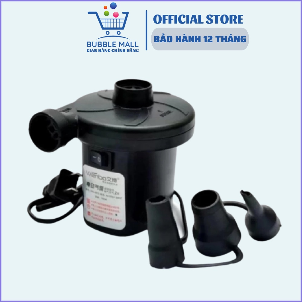 Bơm điện 2 chiều cầm tay 220v, bơm hút chân không, bể bơi, ghế hơi, bảo hành 6 tháng
