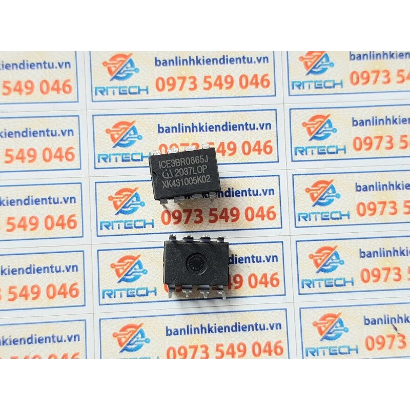 [Combo 3 chiếc] ICE3BR0665J DIP-8 IC nguồn