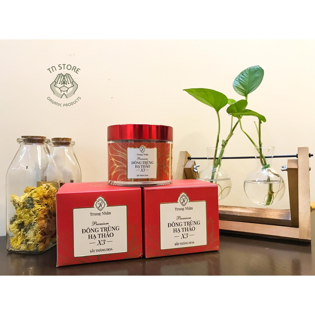 Đông trùng hạ thảo organic sấy thăng hoa Trung Nhân 10g, hạn sử dụng 24 tháng, sản phẩm sạch cho sức khỏe | BigBuy360 - bigbuy360.vn