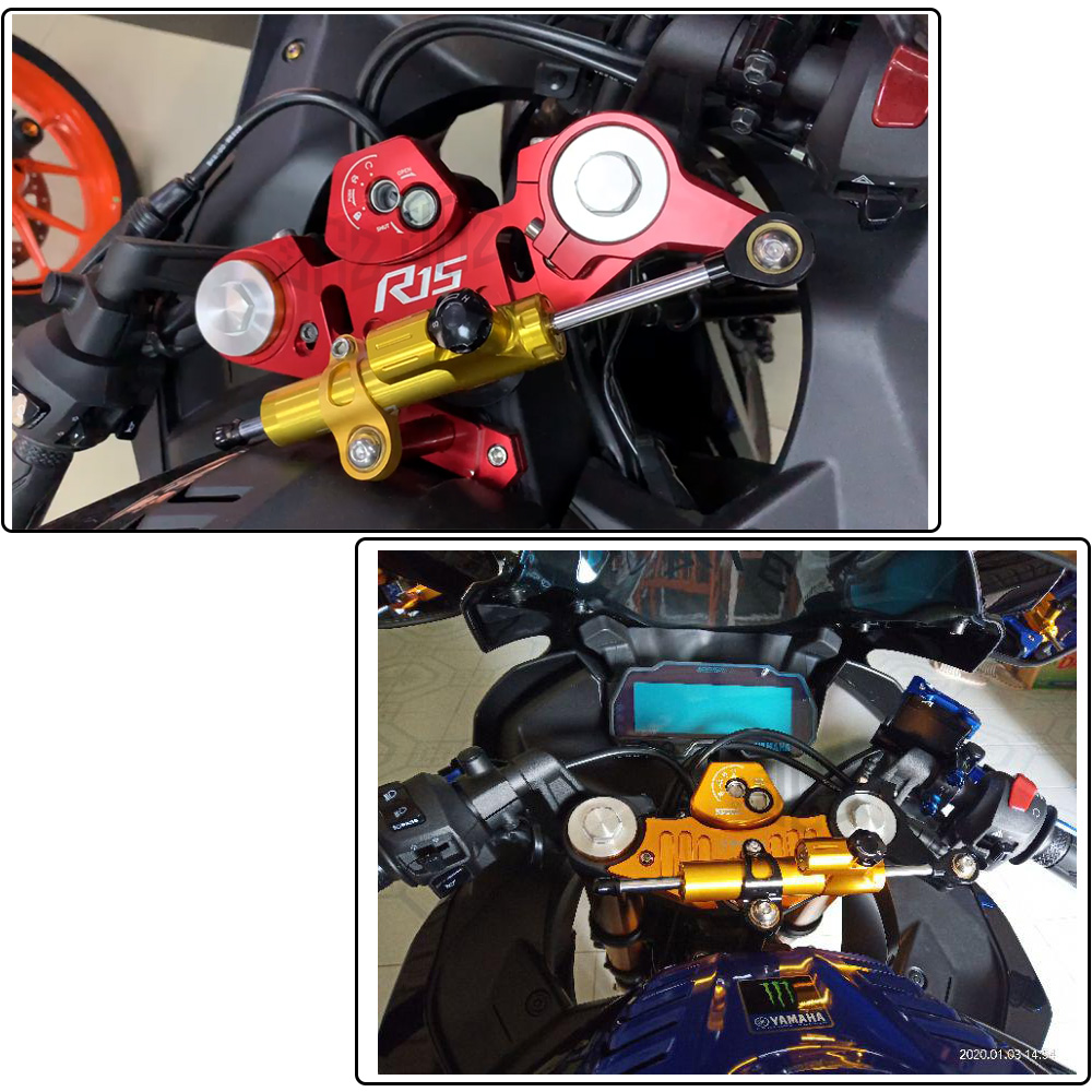 Vỏ bảo vệ chỗ cắm chìa khóa xe cho Yamaha Yzf R15 V3 2017 2018 2019 2020