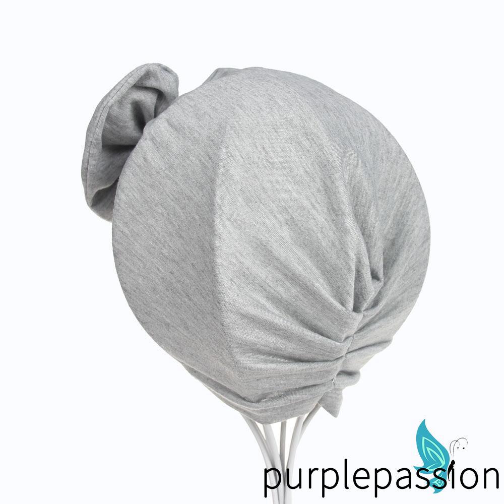 Prr-unisex Bé Sơ Sinh Tập Đi Bé Gái Bé Trai Mùa Đông Ấm Nơ Mũ Dệt Kim