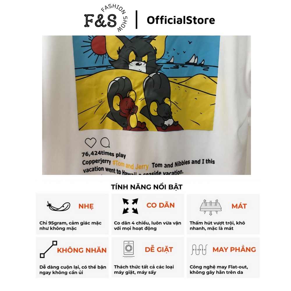 Áo thun tay lỡ unisex form rộng COOPER- Áo phông F&S nam nữ, cặp đôi phong cách hàn quốc