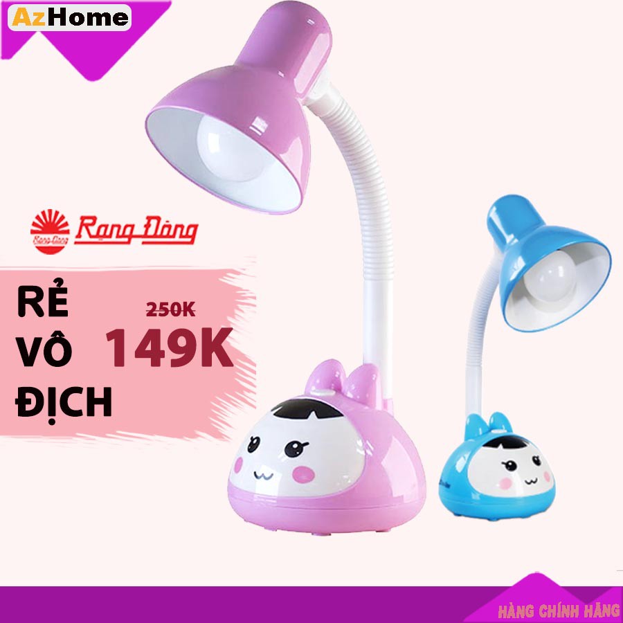 Đèn học đèn bàn Rạng Đông sử dụng bóng Led chống cận thị, ánh sáng Vàng, model: RD-RL-27