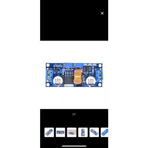 Mô đun hạ áp DC-DC 5A XL4015 ADJ có hạn dòng - LED DRIVER V2