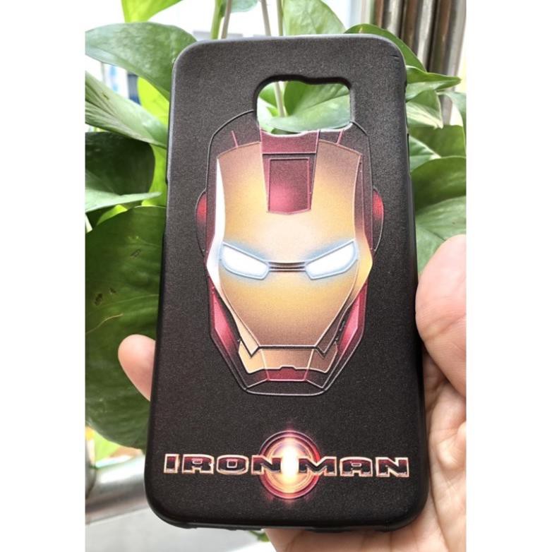 [HCM-Hàng Sẳn] Ốp dẻo IRON MAN cho Samsung s6 edge