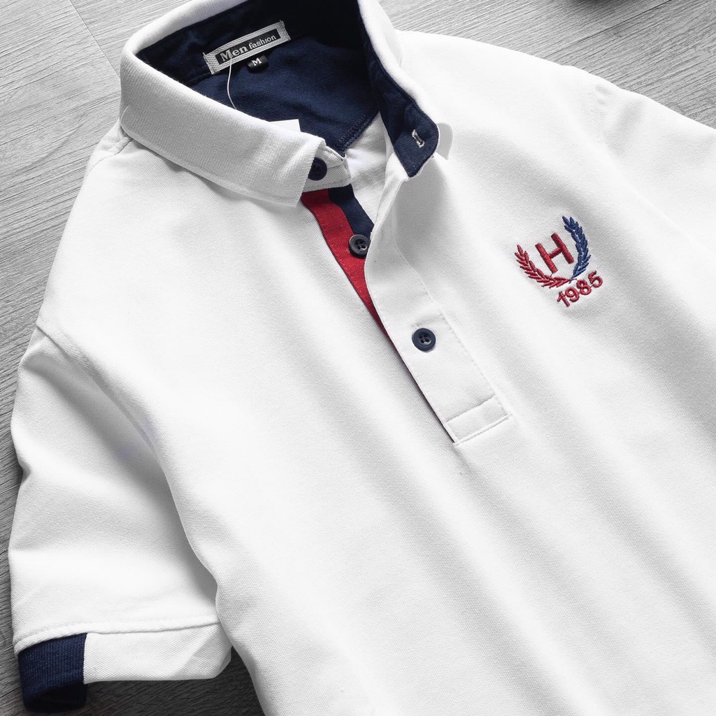 Áo thun polo nam HOKO MAN - Cotton 100%, màu sắc đơn giản, dễ dàng phối đồ THE BASIC