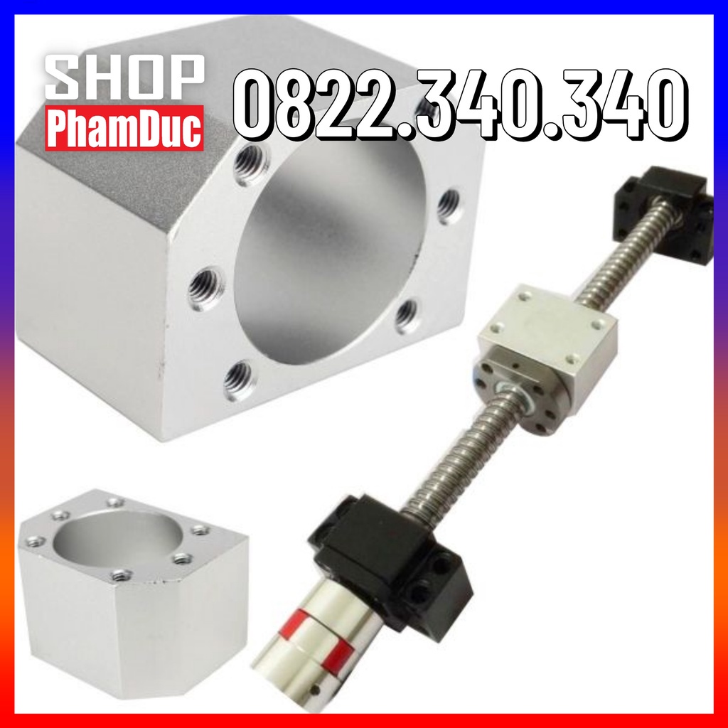 Áo đai ốc | Gá đai ốc vitme TBI chất liệu nhôm đúc DSG DSG16H | DSG16