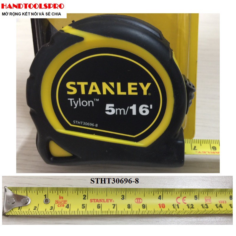 5m Thước cuốn thép Stanley 30-696 (STHT30696-8)