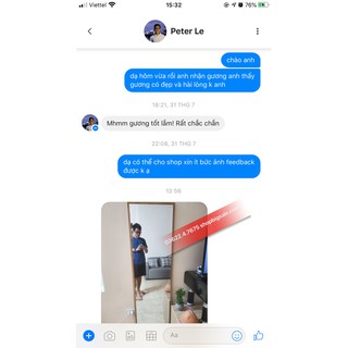 GƯƠNG SOI TOÀN THÂN - gỗ MDF