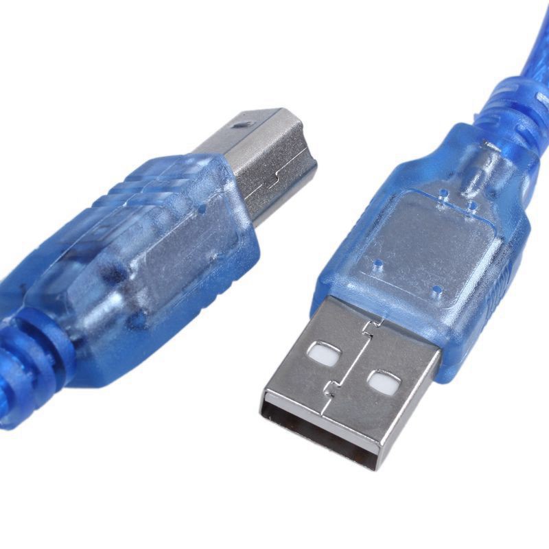 Blue USB 2.0 3m A / B Printer Scanner Printer Data Cable For HP Canon Epson Dell PC | BigBuy360 - bigbuy360.vn