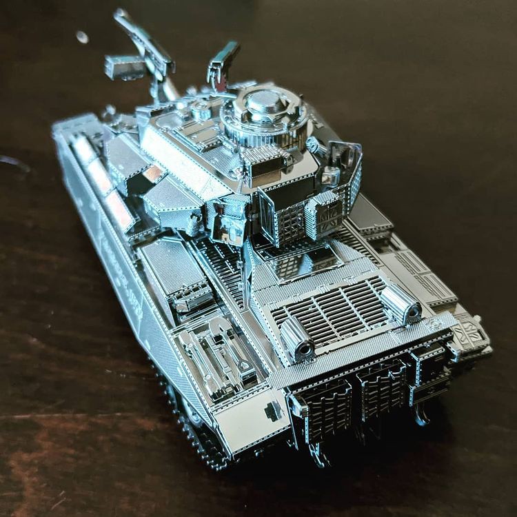 Đồ Chơi Lắp Ráp Mô Hình 3D Bằng Kim Loại Piececool Xe Tăng Centurion AFV